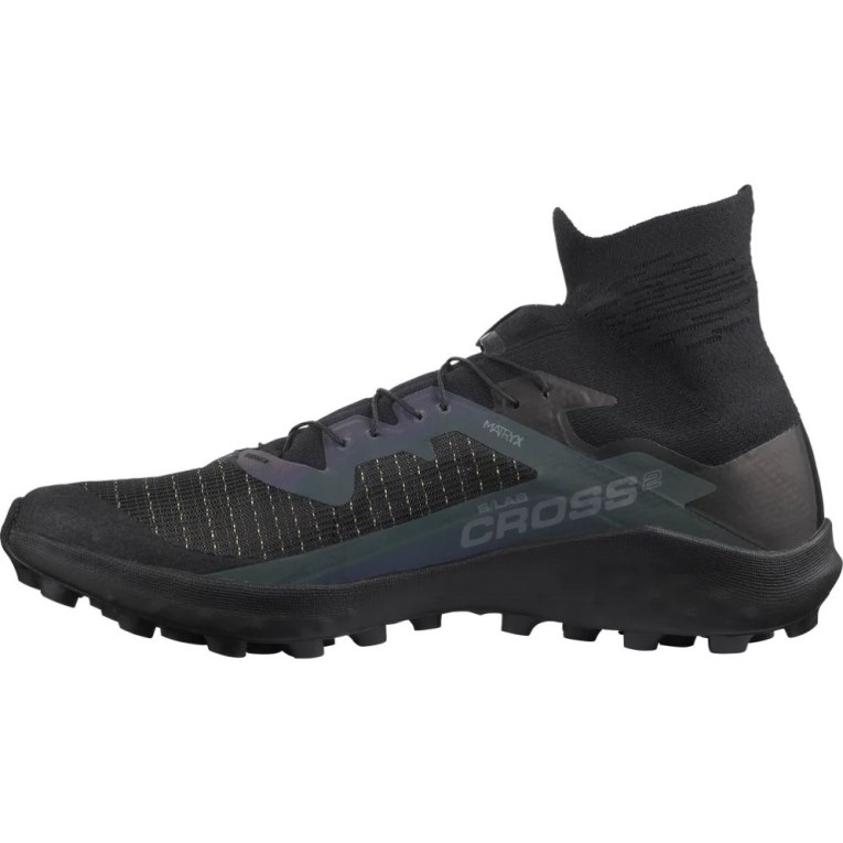 Sapatilhas Trail Running Salomon S/Lab Cross 2 Feminino Pretas | PT E73841